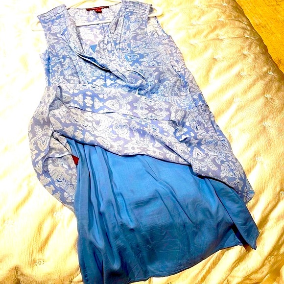 Comptoir des Cotonniers blue summer dress— perfect condition!! - Picture 3 of 3